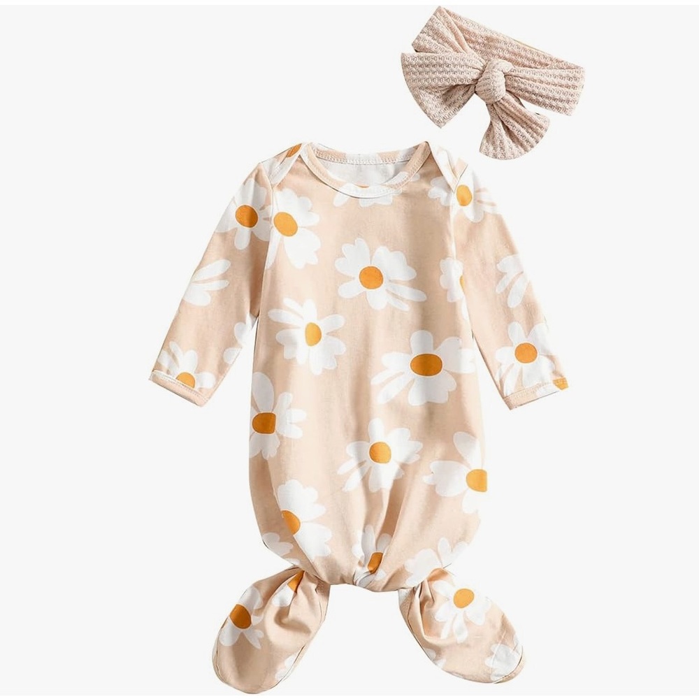 Floral Sleep Gown for Infants